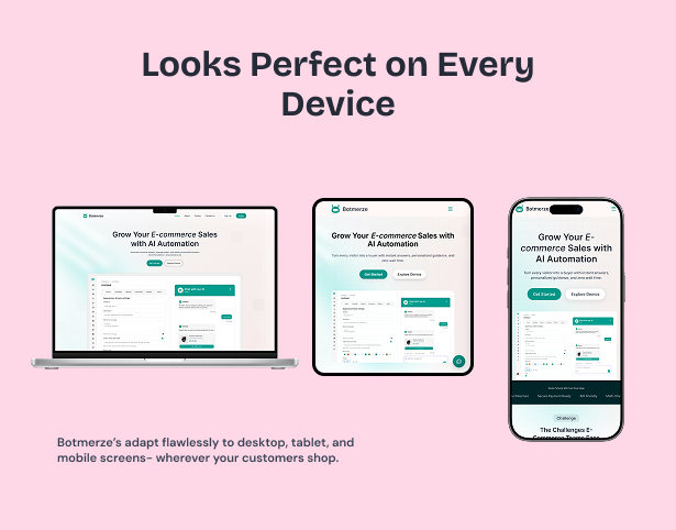 BotMerze – AI Chatbot SaaS for E-commerce with WooCommerce, Shopify & API Integration