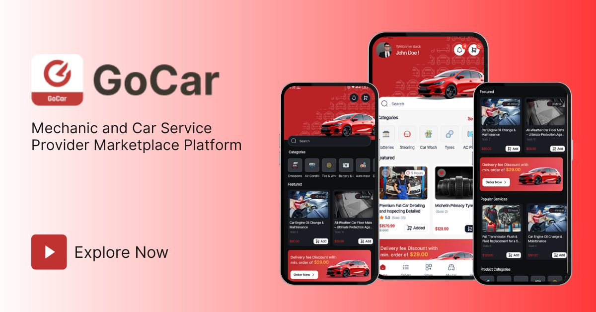 Mechanic and Car Service Provider Marketplace Platform