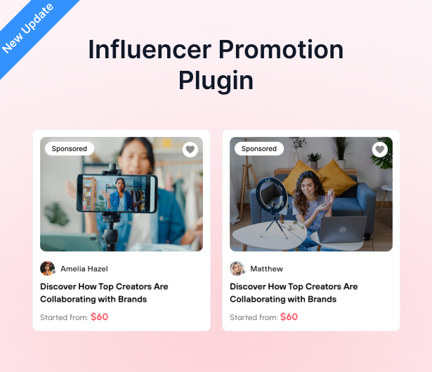 Influstar - Influencer Hiring Marketplace Platform